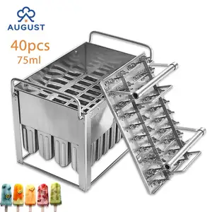 China Supplier Commercial 2 molds Automatic Ice Lolly Popsicle Machine