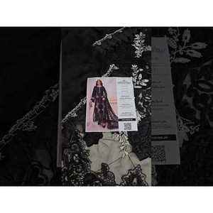 Maria.B. Luxury Lawn <b>Eid</b> Edit'26 Black Shalwar Kameez Cotton Loose Fit <b>Pakistani</b> <b>Dress</b> for Women - Product Image 2