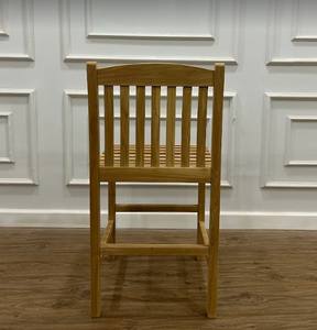 WOODEN <b>TEAK</b> WOOD BAR <b>CHAIR</b> GARDEN MADE IN INDONESIA - Product Image 6