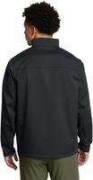 Veste Softshell Casual d'Hiver pour Homme Boomletcorp, Imperméable, Réversible, Coupe-Vent, Coupe Ajustée, en Noir, Col à Capuche, Tissu en Toile