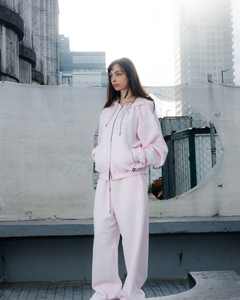 ชุดวอร์มผ้าเกล็ดปลาแบบรูดซิปสำหรับผู้ชายเสื้อฮู้ดทรงหลวมมีฮู้ดพิมพ์ลายกราฟิกสำหรับผู้ชาย - Product Image 3