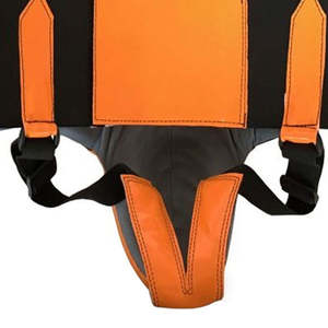 Protectores Inguinales de Cuero PU Hechos a Medida con Logotipo Impreso, Color Sólido, para Uso Profesional en Artes Marciales, Transpirables y Cómodos - Product Image 5