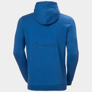 Sudadera con Capucha Térmica para Hombre, 100% Algodón, con Cierre, Gruesa, para Invierno, Estilo Urbano, Color Sólido, Logotipo Personalizado, OEM, ODM, Transpirable - Product Image 6