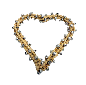 Handicrafts Iron /Beads Hanging Heart <b>Wall</b> Hanging Decor Nickel Plating for <b>Christmas</b> Decoration Customized Handmade - Product Image 4
