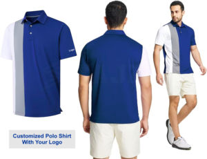 Polo informal de manga corta para hombre, con estampado liso de color - Product Image 1