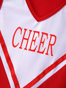 ชุดเชียร์ลีดเดอร์แบบสั่งทำขายส่งสำหรับผู้หญิง ชุดทีมเชียร์สาวมัธยมปลาย - Product Image 6