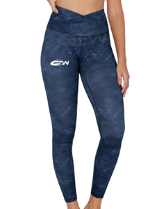 Mallas de cintura alta para mujer, tela de rendimiento, larga distancia, para correr, Maratón, compresión transpirable para recuperación de Yoga - Product Image 2