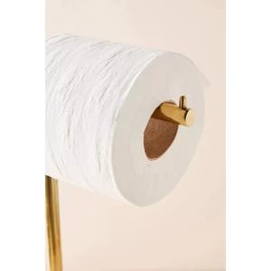 Soporte de papel higiénico de lujo de acero inoxidable con diseño antideslizante de construcción duradera que garantiza un montaje seguro y aflojamiento - Product Image 2