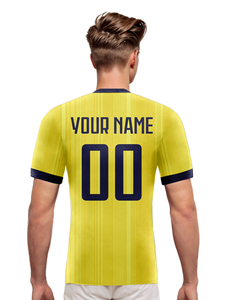 เสื้อฟุตบอลของผู้หญิง/ผู้ชายเสื้อฟุตบอลสั่งทำชื่อเสื้อเจอร์ซีย์แฟนทีมชาติบริการ OEM - Product Image 5