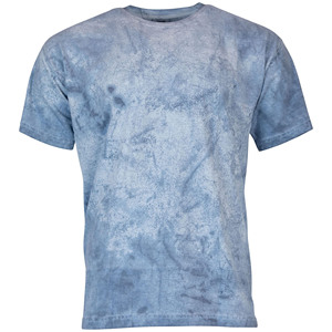 Algodón Hombres Verano Hip-hop Street Style Tie Dye Camiseta Personalizada Casual Oversized Loose Crew Neck T-shirt - Product Image 2