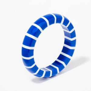 Nuevo Juego de Brazaletes de Resina Clásicos Rojos, Blancos y Negros, Diseño Circular, Forma Redonda, Joyería de Moda, Elegante, Regalo para Mujer, Fiesta - Product Image 3