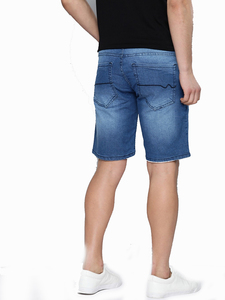Shorts Vaqueros Rotos para Hombre Talla Grande, Jeans Cortos Elásticos de Verano con Lavado Clásico Desgastado, Ropa Casual para Uso Diario - Product Image 3