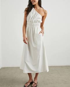 Chic & Designer Rayon Tie Dye Robe Longue D'été pour les Femmes Porter Avec Col Asymétrique, Station Sans Manches, Vêtements De Plage Femmes Robe - Product Image 1