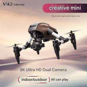Dron Mini de Aleación V42 con Cámara Dual 2K QHD para Fotografía Aérea, Estabilización de Flujo Óptico, Tiempo de Vuelo de 21-30 Minutos - Product Image 4