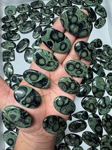 Cabujones de jaspe de galaxia de estrella personalizables de alta calidad, Parte posterior plana de cristal Natural Premium, suministro a granel, personalización de joyería - Product Image 2