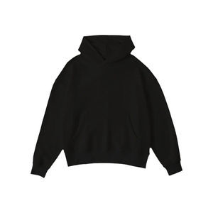 Sweat à capuche surdimensionné pour femmes avec logo personnalisé 100% coton Matériau respirant Impression personnalisée Épaule tombante Service OEM - Product Image 2