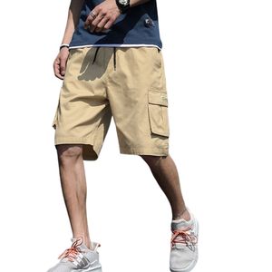 Prix d'usine direct hommes décontracté 100% coton sergé Shorts multi-poches solide Sports de plein air Cargo pantalon fermeture éclair - Product Image 4