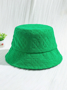 Wholesale Fashion Women Bulk Bucket Hats With Your Own logo Custom Embroidery logo Cotton Men Bucket Hat - Product Image 2
