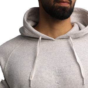 Sudadera con capucha de lana informal de alta calidad para hombre, Sudadera con capucha en blanco barata del fabricante con estampado liso bordado de poliéster de invierno - Product Image 5