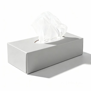 Boîte de mouchoirs jetables en papier doux de qualité supérieure pour la maison, le bureau, la voiture et les chambres d'hôtel - Product Image 5