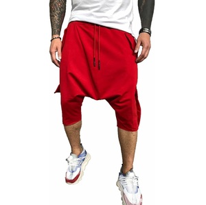 Respirant Hip hop personnalisé hommes short de survêtement entrejambe 100% coton polaire short de sport en gros 2024 - Product Image 1