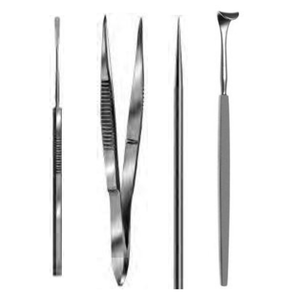 Surtechs Kit de Instrumentos de Eliminación de Cuerpo Extraño Ocular, Instrumentos de Cirugía Oftálmica de Acero Inoxidable Alemán - Product Image 5