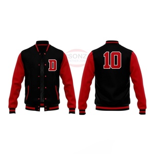 Chaqueta Universitaria Unisex Personalizable de Nueva Llegada, Estilo Letterman 2026, Transpirable, con Bordado de Lana Chenilla, Estilo Urbano para Invierno - Product Image 3