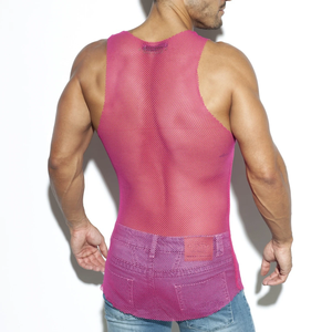 Camiseta sin Mangas de Malla Unisex 2026 OEM Personalizable, 100% Algodón, Transpirable, de Secado Rápido, para Gimnasio, Deporte, Correr, Gran Venta - Product Image 2