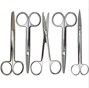 Ciseaux de dissection de retrait de gaze chirurgicale de chirurgie esthétique d'enseignement léger réutilisable manuel d'acier inoxydable - Product Image 3