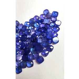 เบาะ6x6mm-8x8mm Tanzanite สีฟ้าธรรมชาติ79ชิ้นโรเซ็ต137 CTS ล็อต iroc ขายคุณภาพสูงอัญมณี Facet Cabochon สหรัฐ $194 - Product Image 4