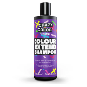 แชมพู Crazy Color Colour Extend สำหรับผมทำสี สูตรวีแกน ปราศจากซัลเฟต ช่วยฟื้นฟูสีผมที่ผ่านการทำสี - Product Image 1