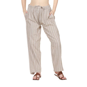 Designer Women's Summer XL Breathable Cotton <b>Pajama</b> Night Suit Sexy Short Stripes Loungewear at <b>Cheap</b> Price - Product Image 1