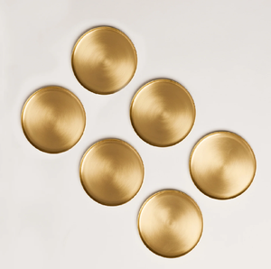 Support pour sous-verres en laiton, fait main, écologique, réutilisable, design personnalisable, style campagnard, léger, facile d'entretien, parfait pour le quotidien - Product Image 4
