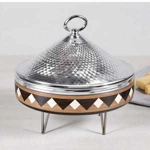 Casserole élégante classique et durable en acier inoxydable |   Améliore l'expérience culinaire avec des plats chauds - Product Image 3