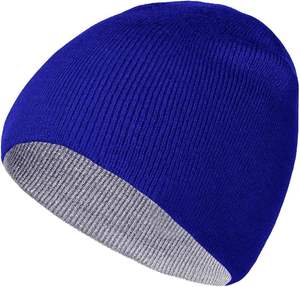 Bonnet d'hiver en laine douce et confortable avec couche polaire bonnet en tricot épais parfait pour la chaleur et le style de rue à la mode - Product Image 4