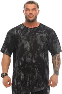 Camiseta Oversize Personalizada para Hombre, 100% Algodón, Estilo Deportivo, Camisetas con Lavado Ácido, Camisetas Lisas Lavadas - Product Image 2