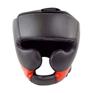 Casco de Boxeo de Piel Sintética de Último Diseño con Patrón Facial Único, Equipo de Entrenamiento, Protector de Cabeza - Product Image 1