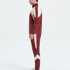 Ensemble de survêtement léger pour hommes, veste de sport performante, pantalon assorti, vêtements de fitness confortables pour l'entraînement en plein air - Product Image 3