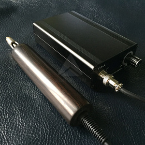 Machine à ébarber le cuir électrique de qualité manuelle pour le travail des bords et le pressage en relief/en rainure 110V/220V - Product Image 6