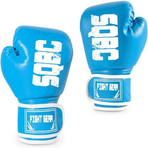 Guantes de boxeo Profesional Impermeable Cómodo Durable Lucha Logotipo personalizado con impresión Guantes DE BOXEO - Product Image 1