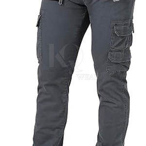 Pantalon cargo pour homme, léger, 100% coton, coupe décontractée, tissu confortable, design pratique des poches, pour une utilisation quotidienne et en plein air - Product Image 4
