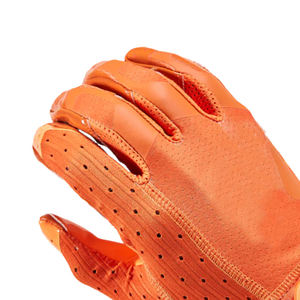 Gants de receveur de football américain, logo personnalisé, cuir véritable, qualité supérieure à prix raisonnable - Product Image 4