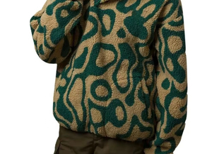 Chaqueta de Invierno de Lona Sherpa de Alta Gama, Sudadera con Capucha Suave y Cálida, Impermeable y Transpirable, Fabricante OEM Personalizado - Product Image 2