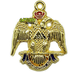Collier de chaîne de Regalia maçonnique sur mesure en gros dans toutes les couleurs collier de chaîne de 33 degrés de Regalia maçonnique - Product Image 4