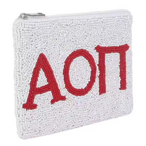 Porte-monnaie perlé fait à la main porte-monnaie porte-monnaie perlé adolescent portefeuille perlé coloré porte-monnaie en perles en gros pochette perlée personnalisée - Product Image 4