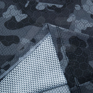 KATBROS INDUSTRY Camo Printed Breathable Quick Dry Lightweight Spandex/Polyester/Mesh Short Sleeve Adult Men's <b>Cycling</b> <b>Jersey</b> - Product Image 5