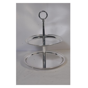 Recién llegado diseñado soporte para pasteles estilo de lujo soporte para pasteles con Latón chapado en oro para decoración de pasteles usos por exportadores - Product Image 4