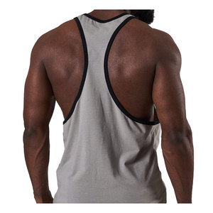 Débardeur à séchage rapide pour hommes, 90% polyester, 10% Spandex, sublimation, adapté à la musculation, sport, tissage tricoté, grande taille - Product Image 5