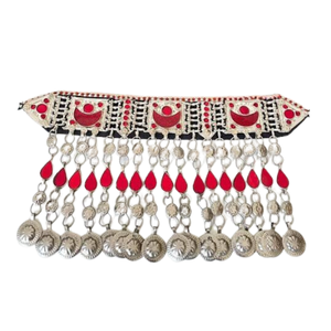 100% High Quality Vintage Custom Middle East Afghan Jewelry Sets Women Fashionable Necklace Earring Sets Engagement <b>Wedding</b> - Product Image 2