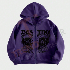 <b>Men's</b> Hoodie High Quality Print Design with Athletic Fit Breathable & Durable - Product Image 4
